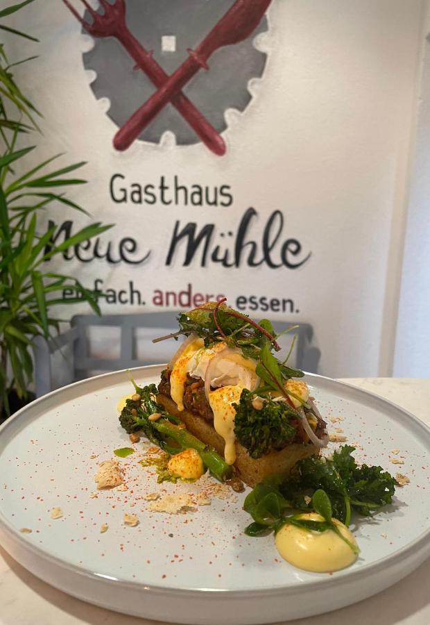 Gasthaus Neue Mühle Westhausen  Exterior foto