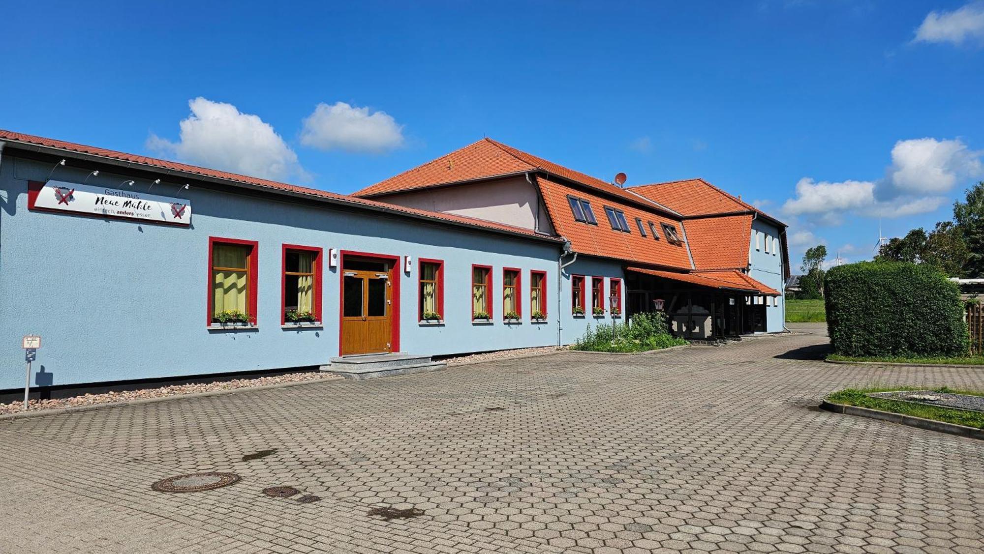 Gasthaus Neue Mühle Westhausen  Exterior foto