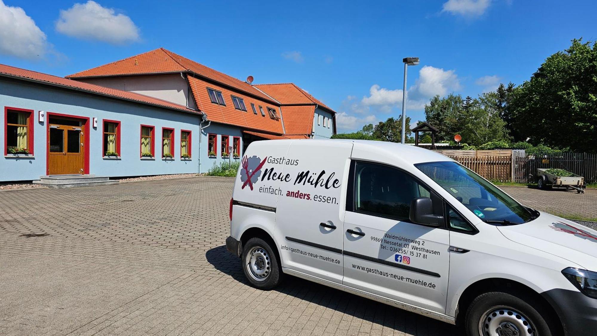 Gasthaus Neue Mühle Westhausen  Exterior foto